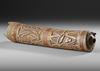 Asmat horn “Fu”. Collected by Jac Hoogerbrugge in the 1960’s. See Hoogerbrugges collection notes and drawings.