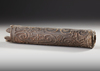 Asmat horn “Fu”. Collected by Jac Hoogerbrugge in the 1960’s. See Hoogerbrugges collection notes and drawings.