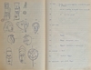 Abelam Yam mask. Collected in the 1960’s by Jac Hoogerbrugge. See drawing by Hoogerbrugge.