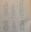 Moluccas. Leti or Tanimbar ancestor carving in stone.