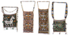 Beaded panels and a ceremonial beaded betel nut bag from Sumba. Collected by Jac Hoogerbrugge in the 1950’s through 1970’s