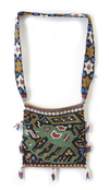 Beaded panels and a ceremonial beaded betel nut bag from Sumba. Collected by Jac Hoogerbrugge in the 1950’s through 1970’s