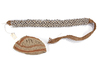 Asmat woven skullcap and belt. Both collected by Jac Hoogerbrugge in the 1960’s.