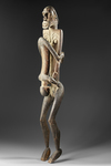 Asmat. Large ancestor carving. Collected by Jac Hoogerbrugge in the 1960’s or 1970’s.