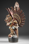 Garuda carving from the collection of Jac Hoogerbrugge.