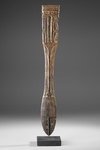 Large Massim stirring spatula on custom made stand.