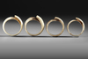 Four old shell bracelets