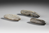 Three sacred stones (geistersteine) from the Jolika collection of John and Marcia Friede.