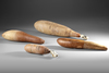 Four gourd lime containers. Collected by Jac Hoogerbrugge in the 1950’s and 1960’s.