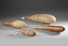 Four gourd lime containers. Collected by Jac Hoogerbrugge in the 1950’s and 1960’s.