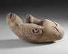Asmat replacement head. Collected by Jac Hoogerbrugge in the 1960’s or 1970’s. See his drawing.