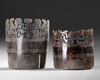 Sumba two ornamental combs in turtle shell from the collection of Jac Hoogerbrugge.