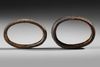 Two horn bracelets from South East Asia. From the collection of Jac Hoogerbrugge.