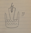 Sentani food hook.Sentani food hook. Collected in August 1962’s by Jac Hoogerbrugge.