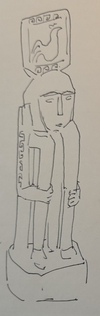 Carving of unknown origin. Possibly Timor.
