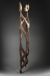 Asmat. Large openwork carving from the village of Per. Collected by Jac Hoogerbrugge in the 1960’s or 1970’s.