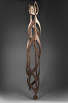 Asmat. Large openwork carving from the village of Per. Collected by Jac Hoogerbrugge in the 1960’s or 1970’s.