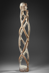 Asmat. Openwork carving by Opokon from Omandesep (see his picture). Collected by Jac Hoogerbrugge in the 1960’s or 1970’s.