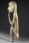 Asmat.  Ancestor carving. Collected by Jac Hoogerbrugge in the 1970’s.