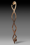 Asmat. Large openwork carving.  Collected by Jac Hoogerbrugge before 1969 in the village of Per. See the collection notes and the drawing by Hoogerbrugge.