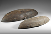 Two old and well used Tami island bowls collected by Jac Hoogerbrugge in the 1960’s or 1970’s.