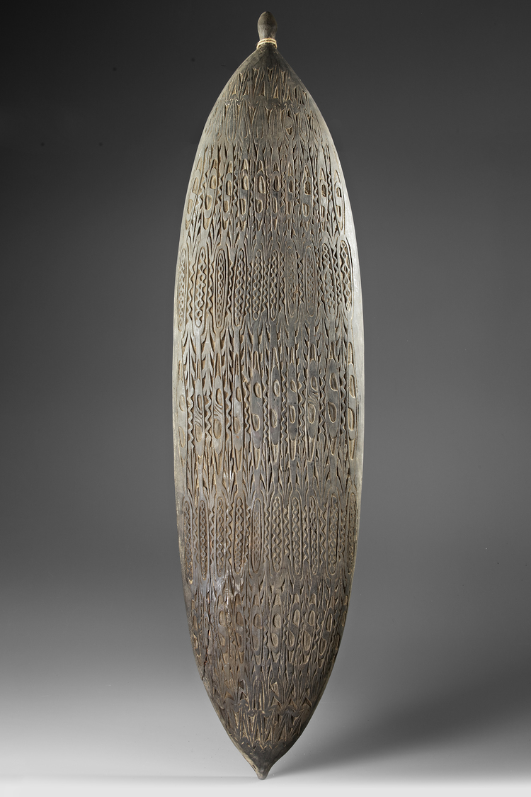 Large Sentani village feastbowl. Collected by Jac Hoogerbrugge in 1961
