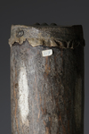 Important Waris Highlands drum with intact vellum. Collected by Jac Hoogerbrugge before 1969. See his drawing and collection notes.