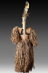 Asmat. Dancing costume “Jipae”. Collected by Jac Hoogerbrugge in the 1960’s or 1970’s.