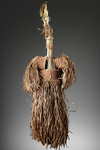 Asmat. Dancing costume “Jipae”. Collected by Jac Hoogerbrugge in the 1960’s or 1970’s.