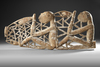 Openwork carving in a form derived from Prow ornaments. Collected by Jac Hoogerbrugge in the 1970’s.