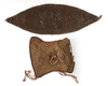 Two Lumi “money mats” from the Torricelli mountains. Woven mats with Nassa shells.
