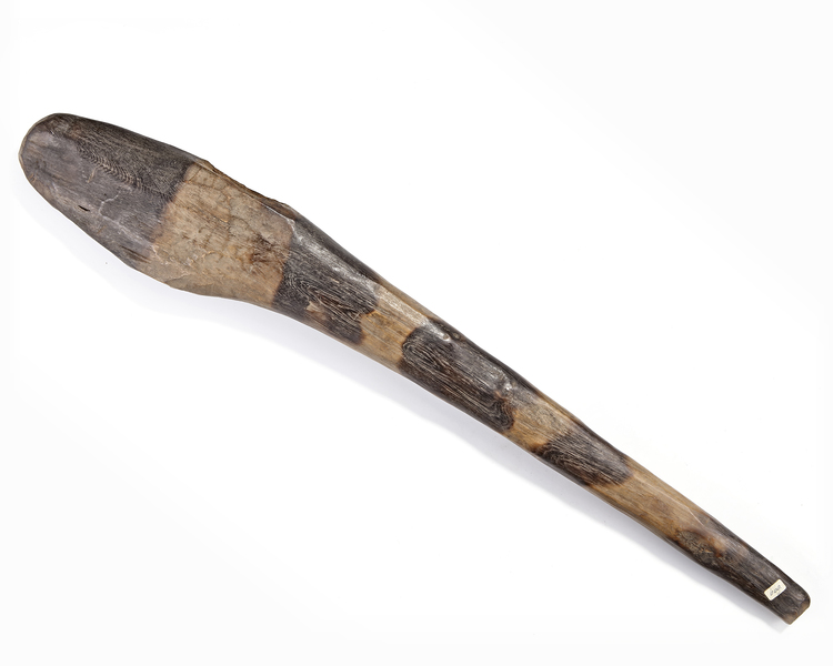 Axe handle.  Collected by Hoogerbrugge in the 1960’s or 1970’s.