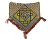 Two beaded Cenderawasi/Geelvink Bay beaded aprons. Collected by Jac Hoogerbrugge in the 1950’s or 1960’s. Small losses.