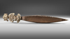 Asmat sago bowl carved by Opokon of Omandesep (see his picture). Collected by Jac Hoogerbrugge in the 1960’s or 1970’s