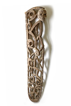 Asmat. Large openwork/ajour carving. From the village of Jakapis. Collected by Jac Hoogerbrugge in the 1960’s or 1970’s.