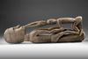 Canoe prow ornament. Collected by Jac Hoogerbrugge in the village of Eminek in the 1960’s or 1970’s.
