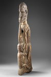 Canoe prow ornament. Collected by Jac Hoogerbrugge in the village of Eminek in the 1960’s or 1970’s.