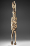 Asmat Ancestor carving collected by Jac Hoogerbrugge in the 1960’s or 1970’s. Carved by Binip from Basim.