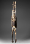 Asmat Ancestor carving collected by Jac Hoogerbrugge in the 1960’s or 1970’s. Carved by Binip from Basim.