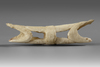 Asmat Nosebone with praying mantis motif. Provenance Michel Thieme Amsterdam. Ex Ydema collection