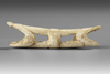Asmat Nosebone with praying mantis motif. Provenance Michel Thieme Amsterdam. Ex Ydema collection
