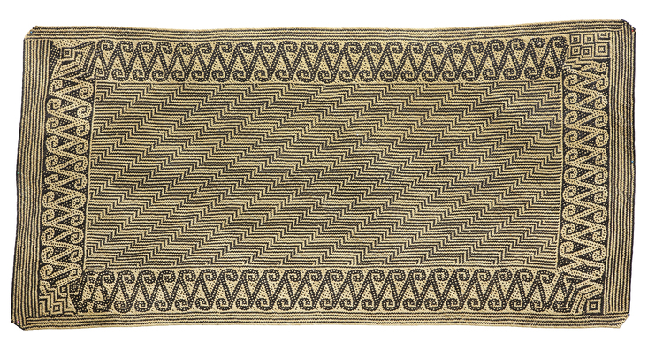 Four woven mats. Indonesia. From the collection of Jac Hoogerbrugge. Probably collected in the 1950’s or 1960’s.