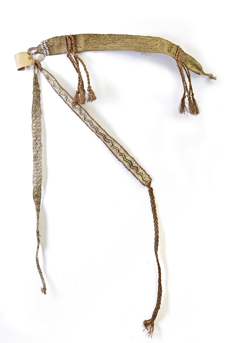 Three waistbelts from Erma. Collected by Jac Hoogerbugge in the 1960’sor 1970’s.