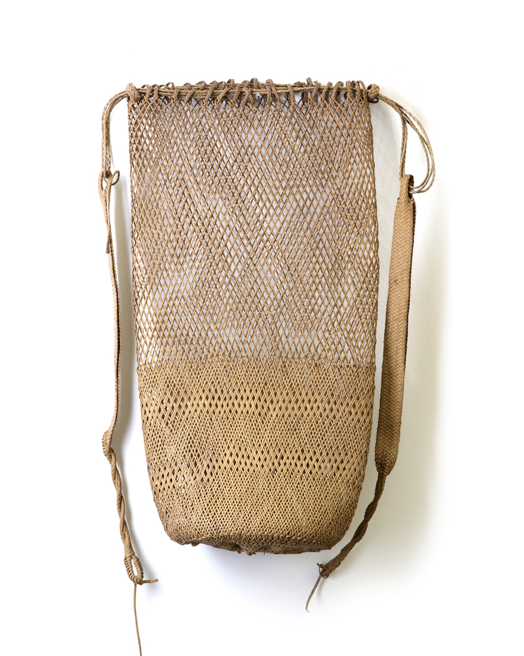Borneo woven basket. Collected by Jac Hoogerbrugge in the 1950’s or 1960’s.