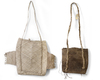 Two Asmat bags. Collected by Jac Hoogerbugge before 1969. See the drawings and collection notes by Hoogerbugge.