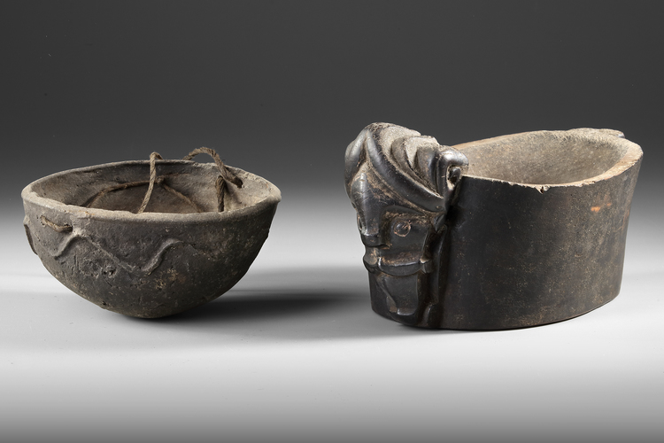 Clay bowl from Abar, bought in Sereh by Jac Hoogerbrugge in the 1950’s.