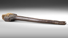 Rare Cenderawasi/Geelvink bay Axe handle. Collected by Jac Hoogerbrugge in the 1950’s. See the drawings and collection notes by Hoogerbrugge