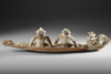 Ritual bowl with two figures in it. Collected by Jac Hoogerbrugge in the 1960’s or 1970’s.