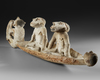 Ritual bowl with two figures in it. Collected by Jac Hoogerbrugge in the 1960’s or 1970’s.