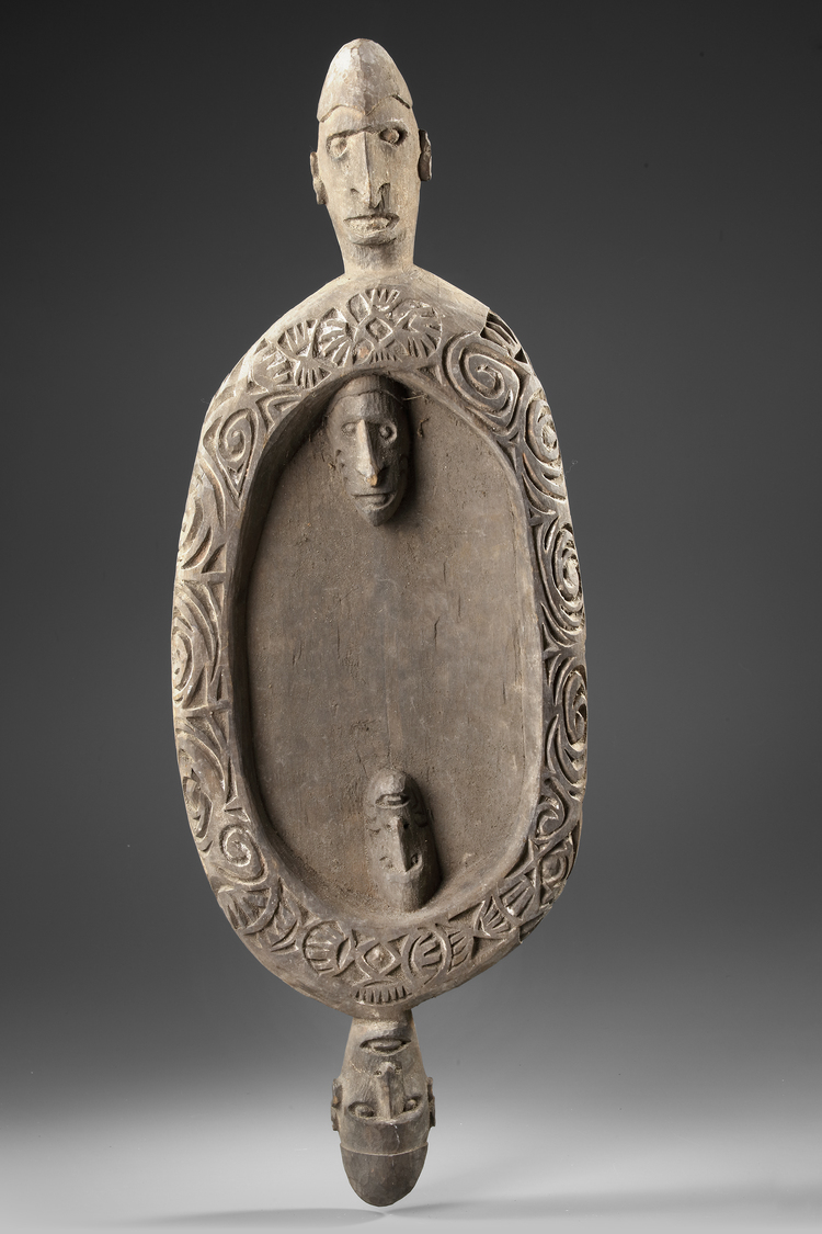 Asmat Ritual bowl. Collected by Jac Hoogerbrugge in the 1960’s or 1970’s.